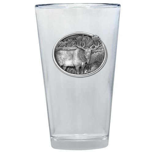 Moose Pint Glass